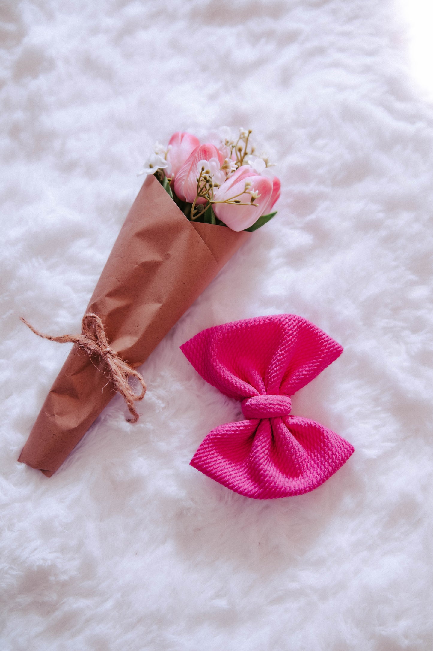 Fuchsia Bow