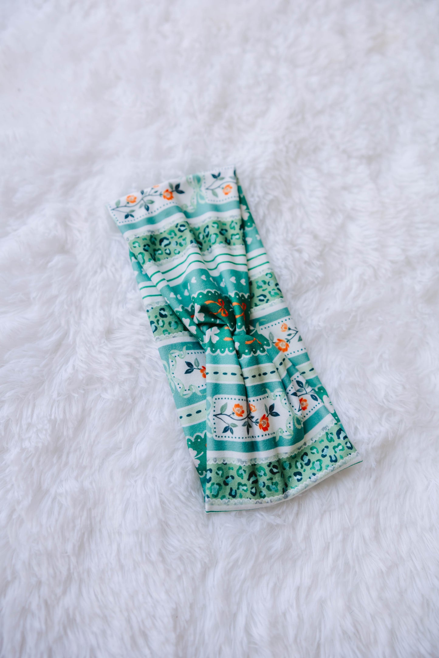 Clover Patchwork Headband