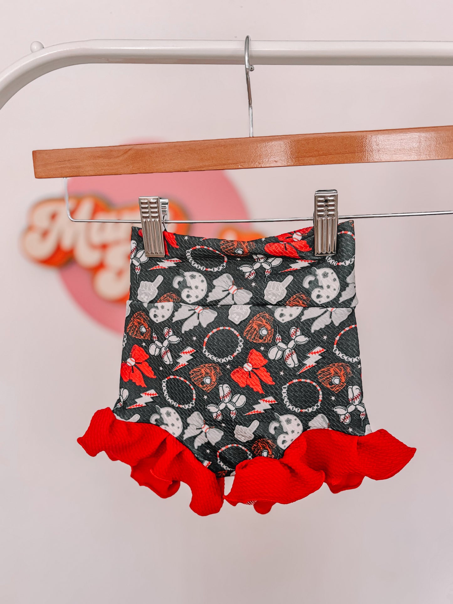 Size 12/18 Months Bummies with Ruffle