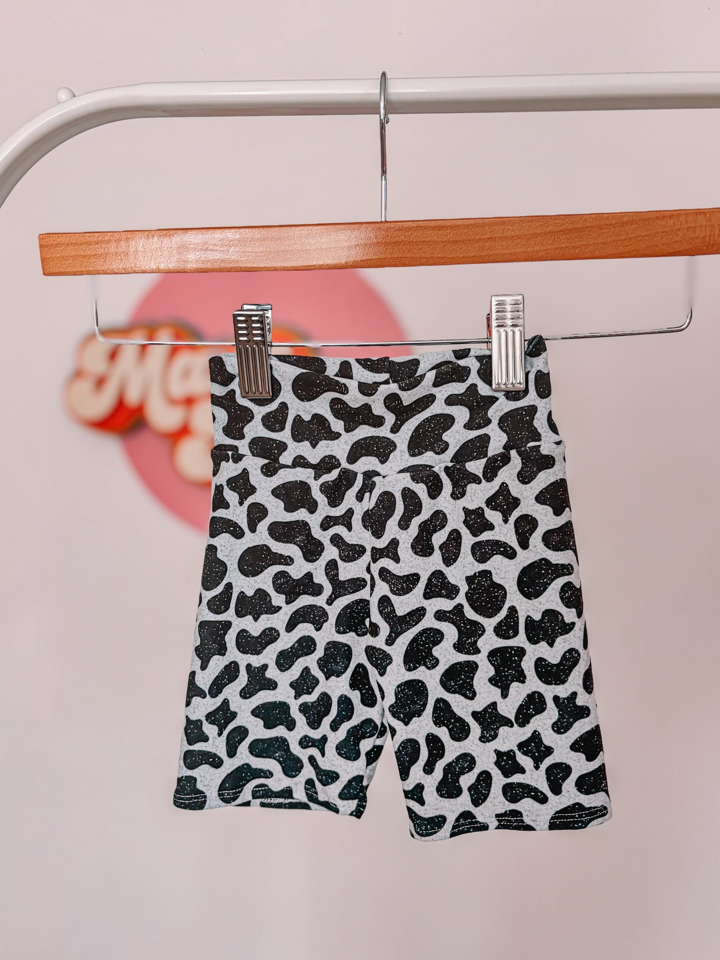 2T Cow Biker Shorts