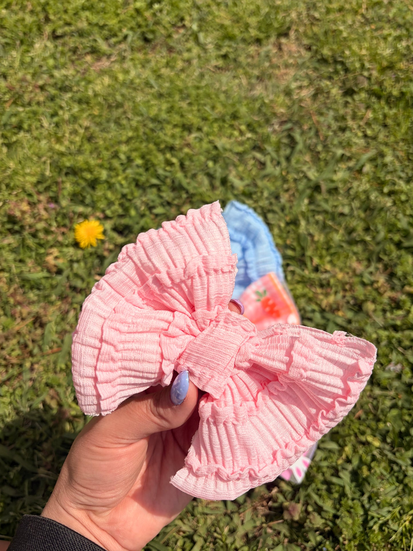 Buttercup Pink Bow