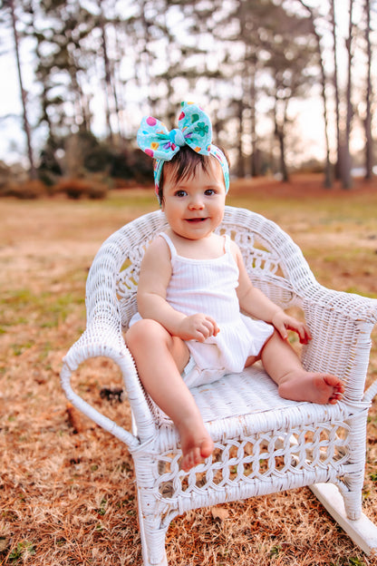 Minty Lucky Charm Headwrap
