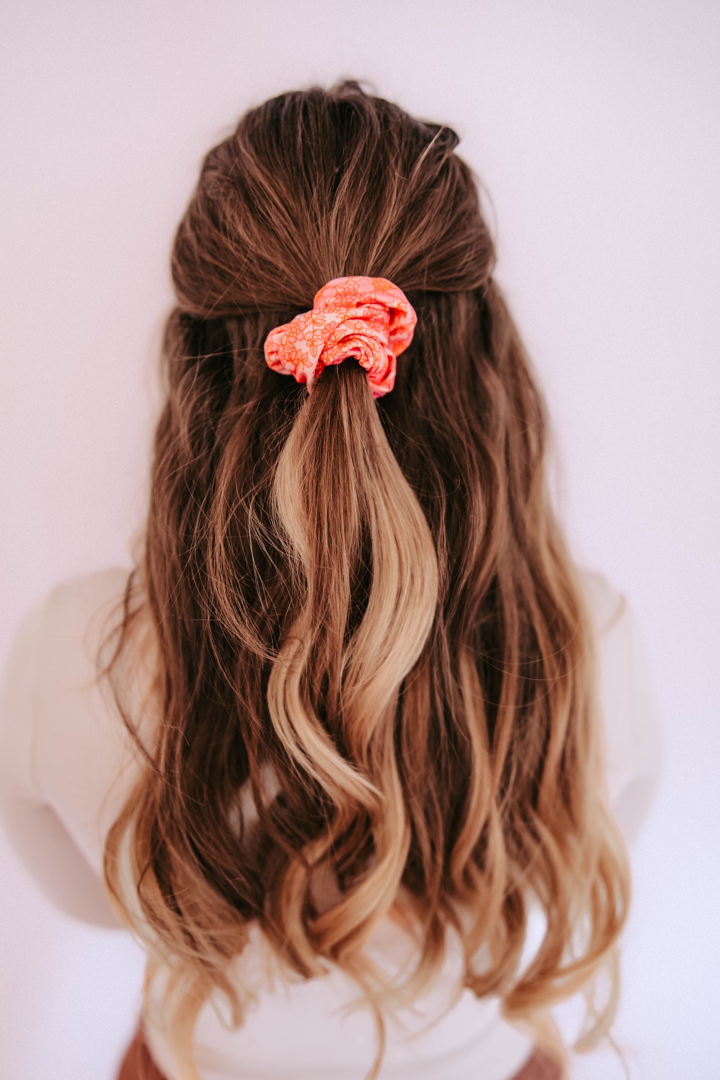 Blushing Bloom Scrunchie