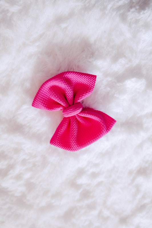 Fuchsia Bow