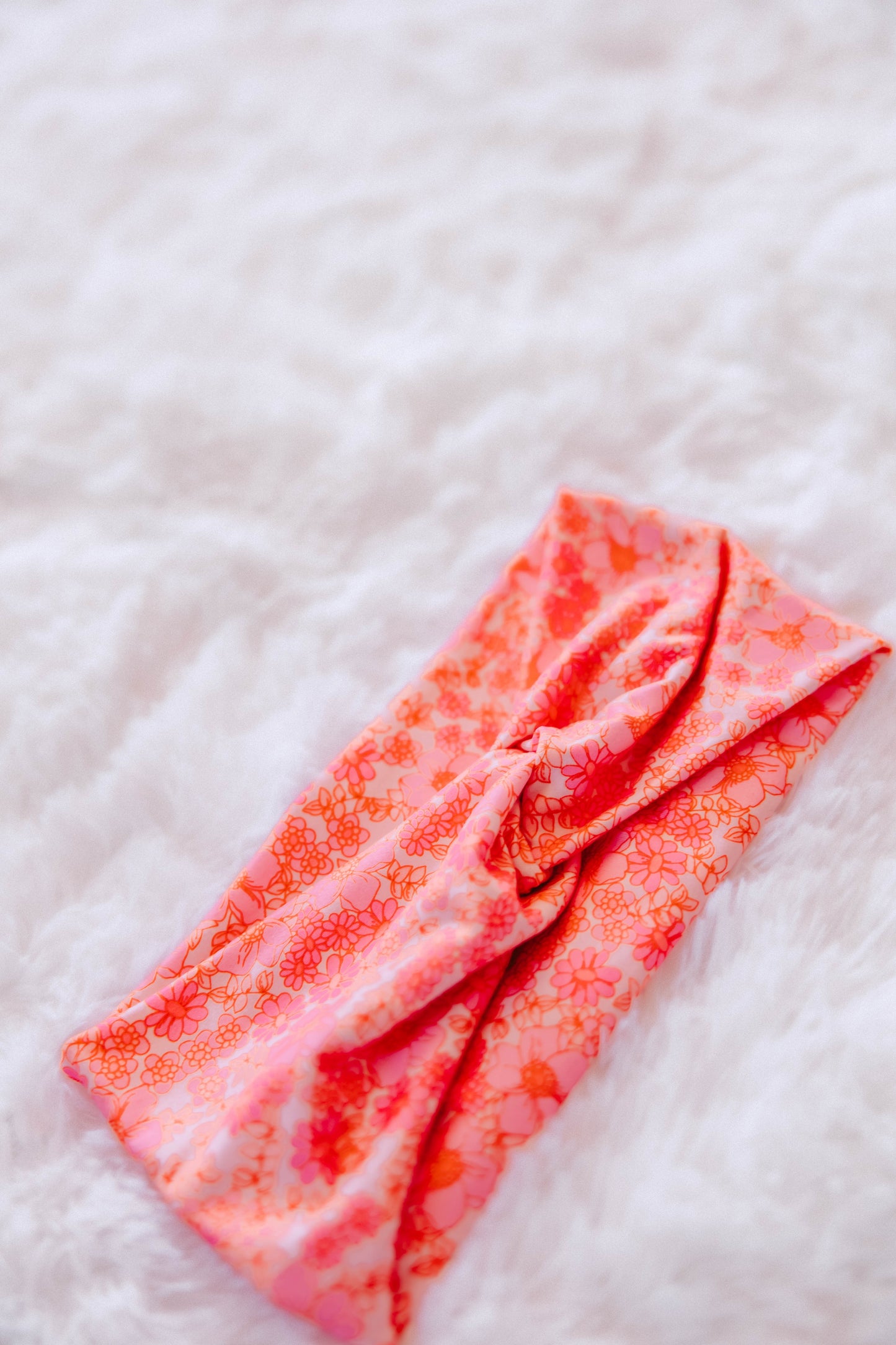 Blushing Floral Headband