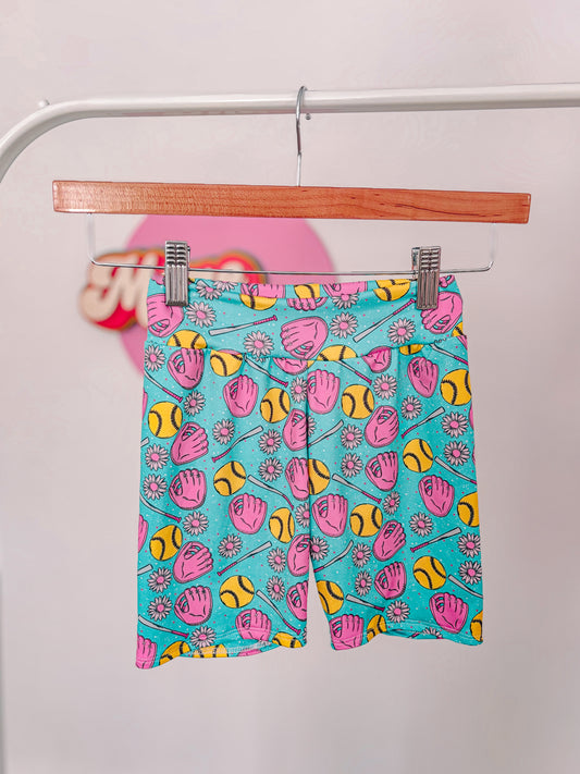 Size 7 Softball Biker Shorts