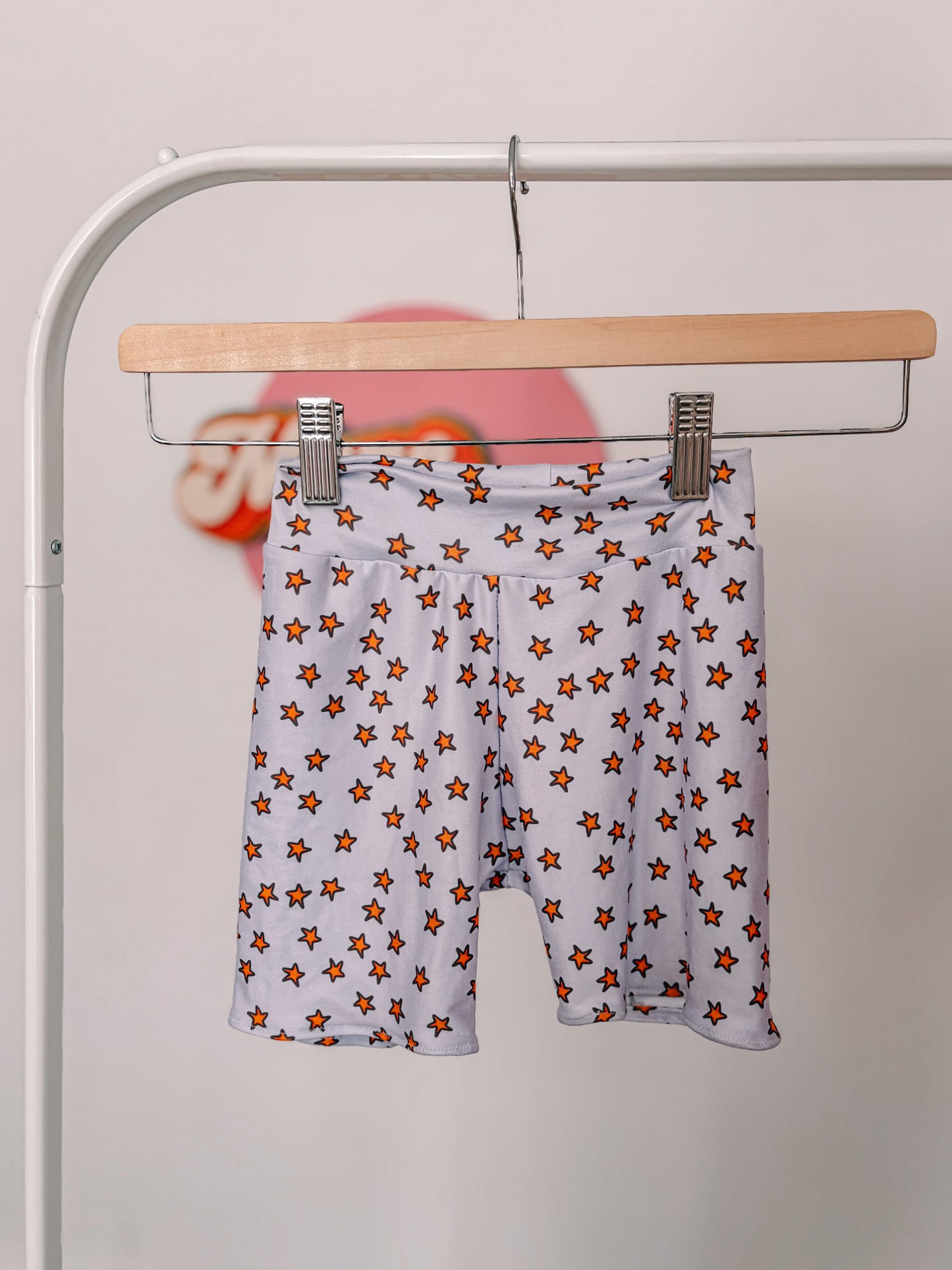 Size 6 Stars Biker Shorts