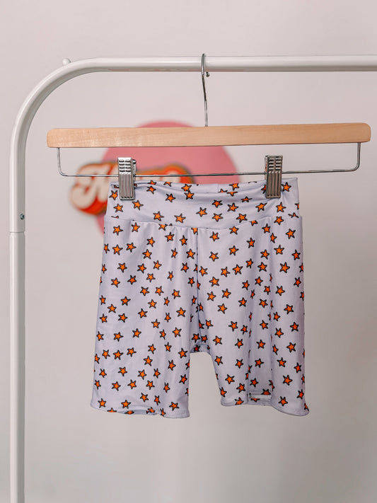 Size 6 Stars Biker Shorts