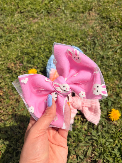 Hopscotch Bunny Bow