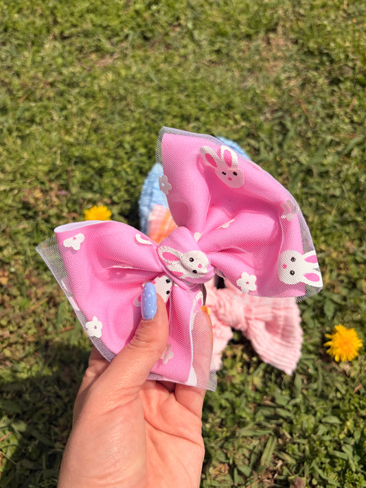 Hopscotch Bunny Bow