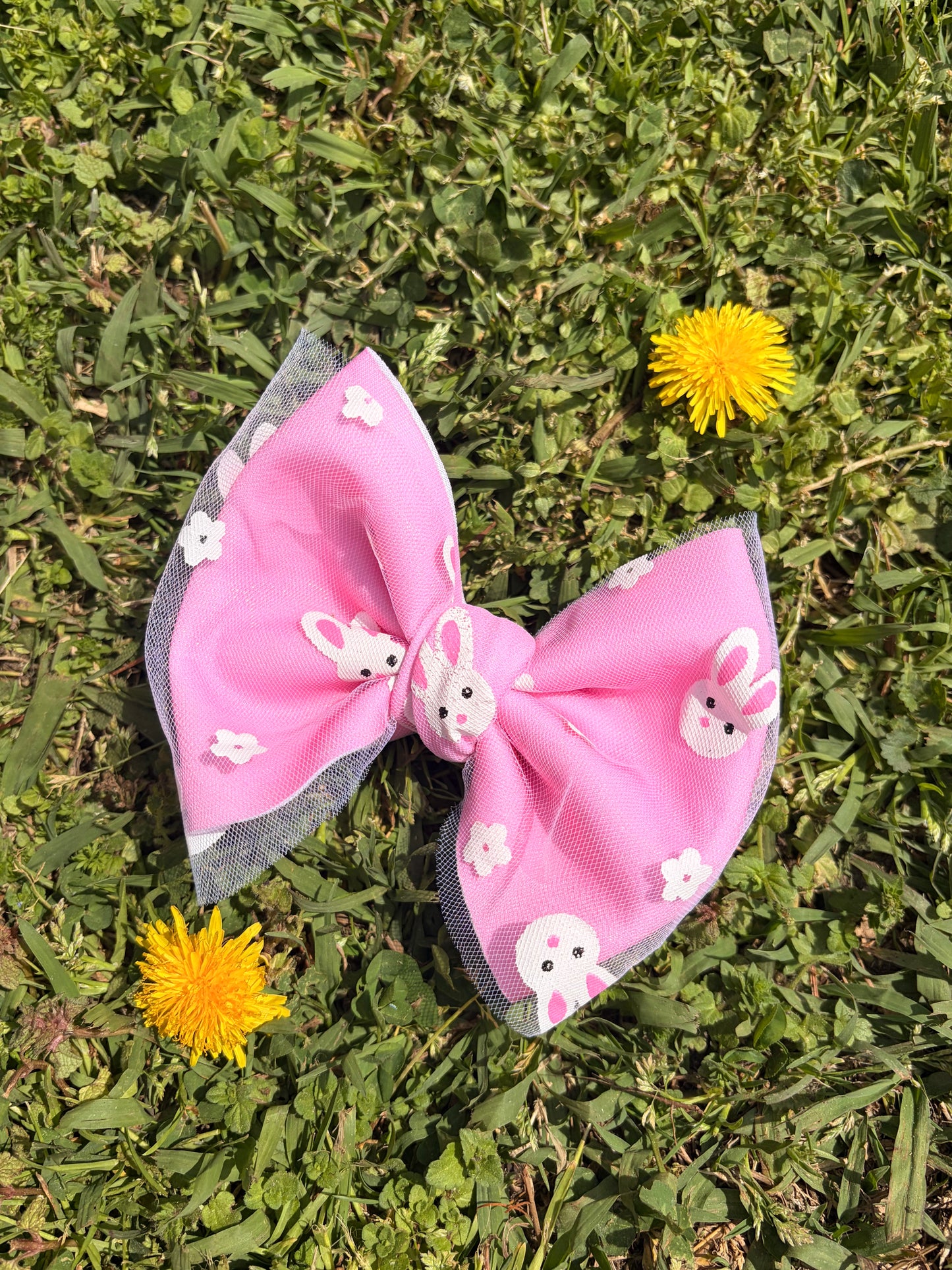 Hopscotch Bunny Bow