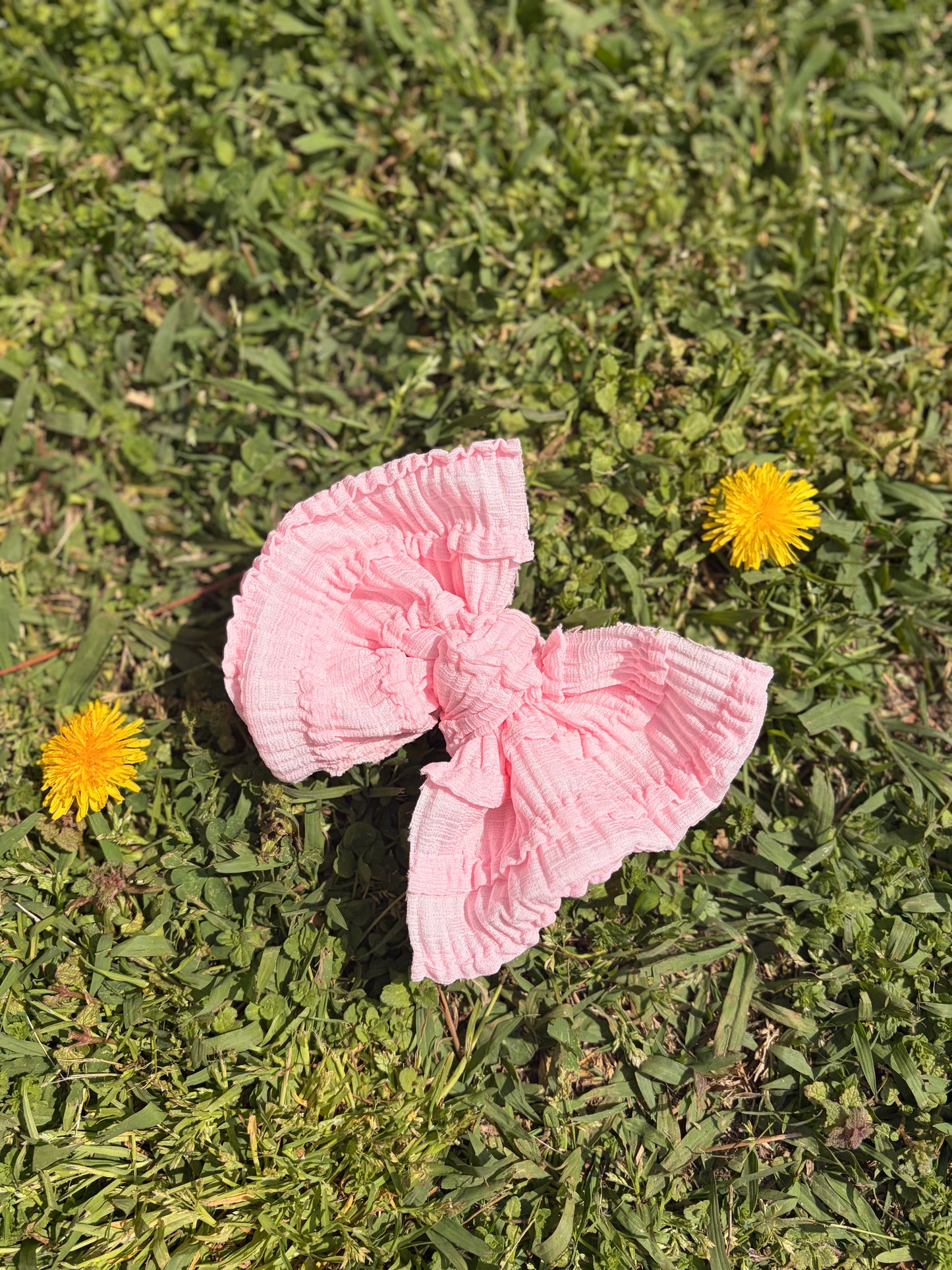 Buttercup Pink Bow